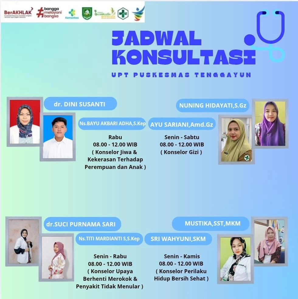 Jadwal Konseling Informasi Edukasi (KIE)